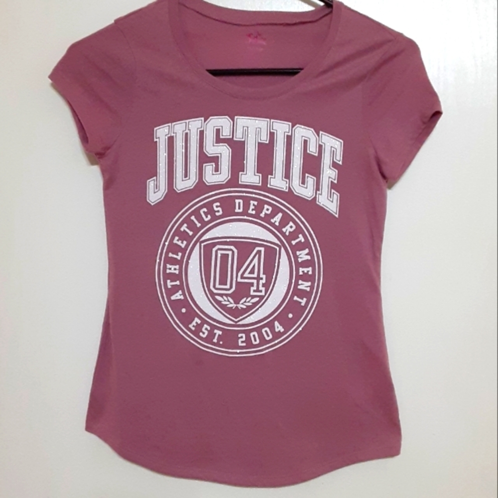 SZ M SPARKLY JUSTICE TEE